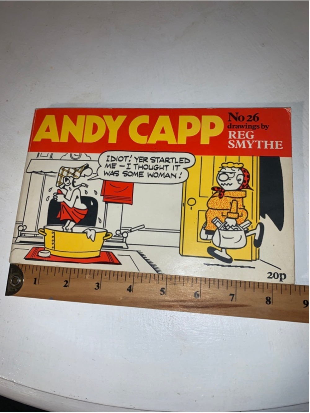 Andy Capp Comic Book No 26 One Size Red Yellow - Picture 6 of 8